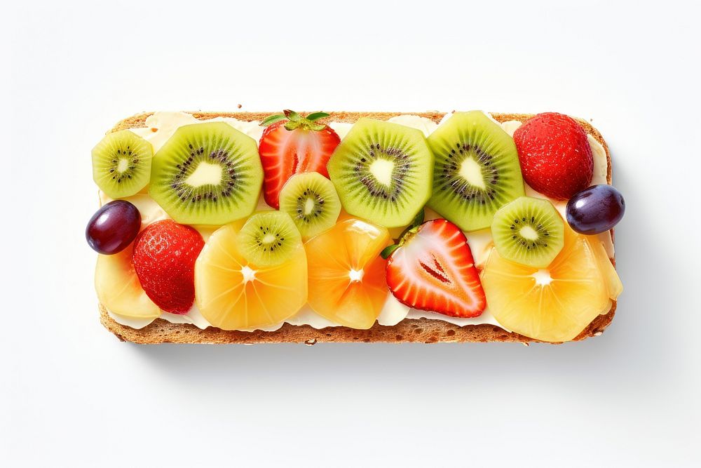 A fruit sandwich dessert berry plant. AI generated Image by rawpixel.