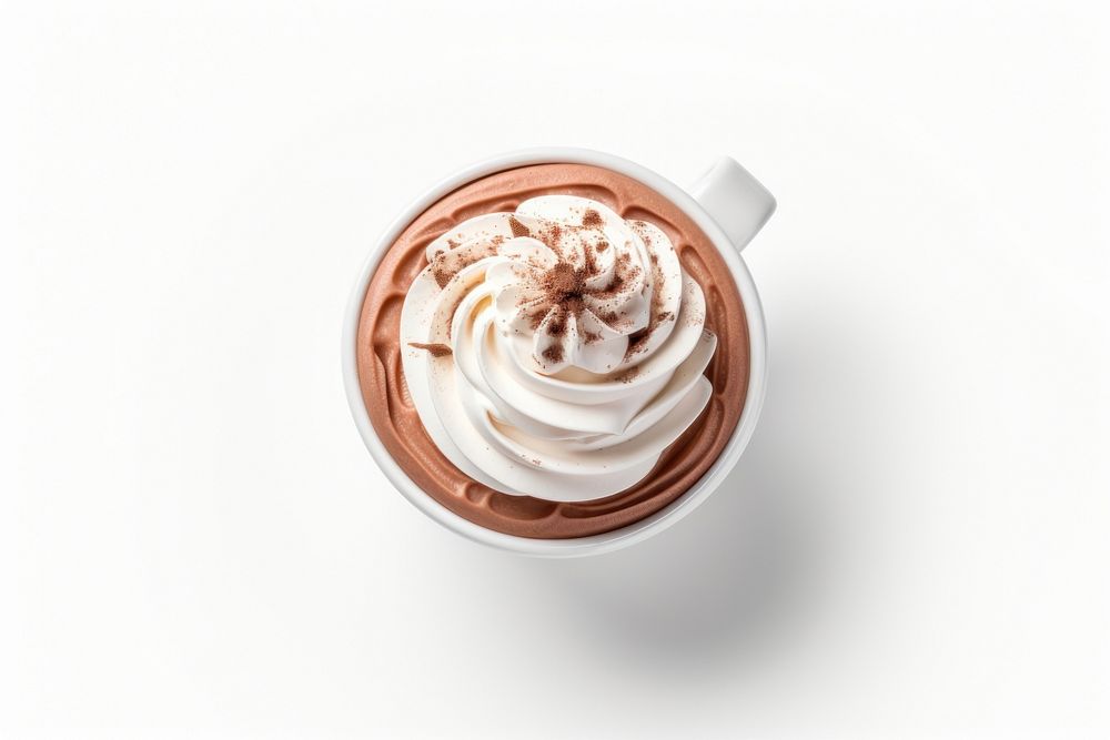 Chocolate cream dessert whipped. AI generated Image by rawpixel.
