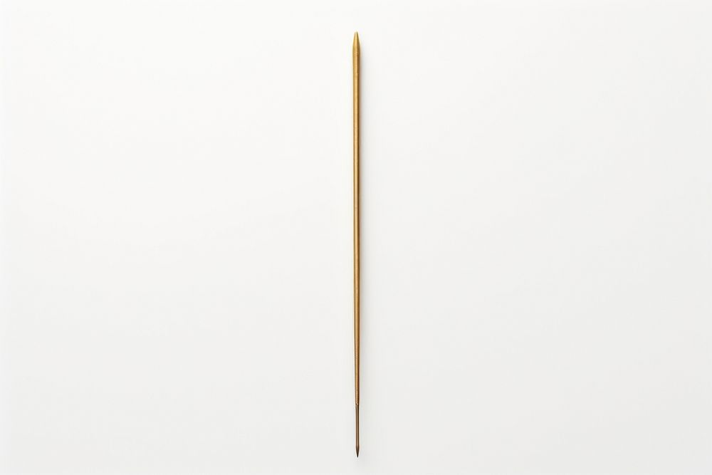 A knit needle pencil white background chopsticks. AI generated Image by rawpixel.