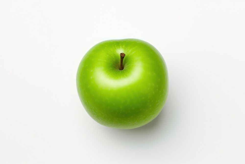 A mini green apple fruit plant food. AI generated Image by rawpixel.