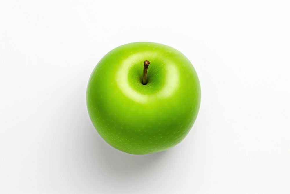 A mini green apple fruit plant food. AI generated Image by rawpixel.