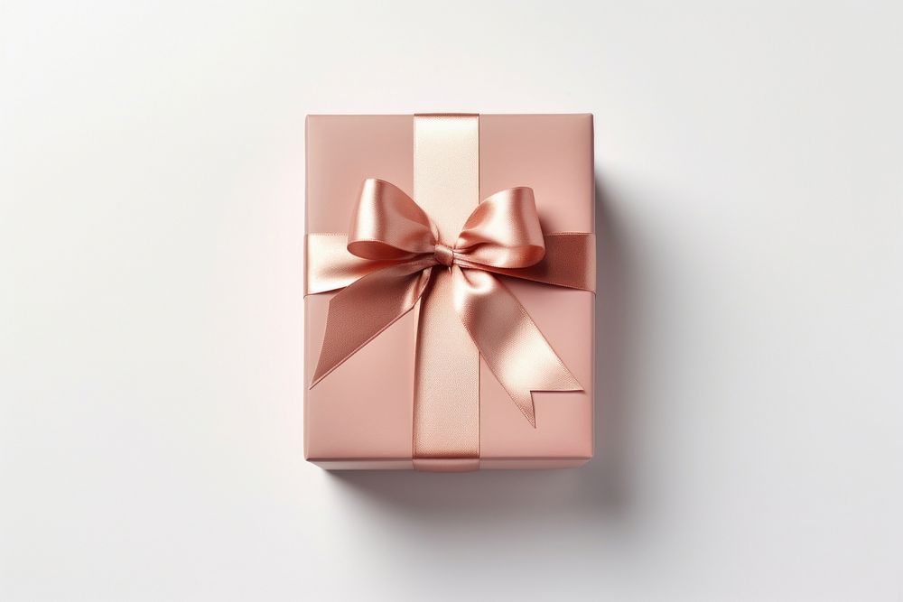 A mini tall gift box white background anniversary. AI generated Image by rawpixel.