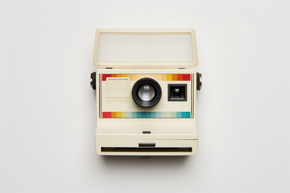 Instant film camera. AI generated Image by rawpixel.