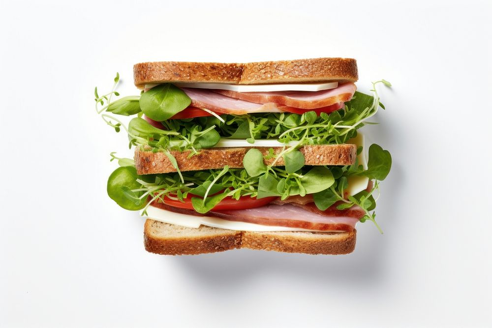 sandwich vegetable bread lunch. AI | Premium Photo - rawpixel