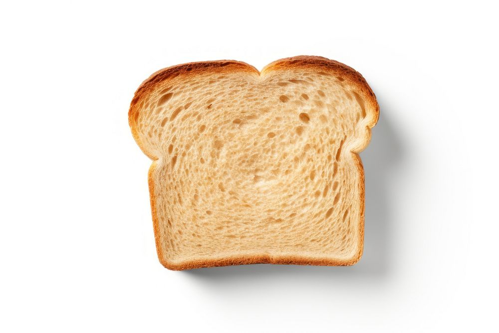Bread food white background simplicity. AI generated Image by rawpixel.