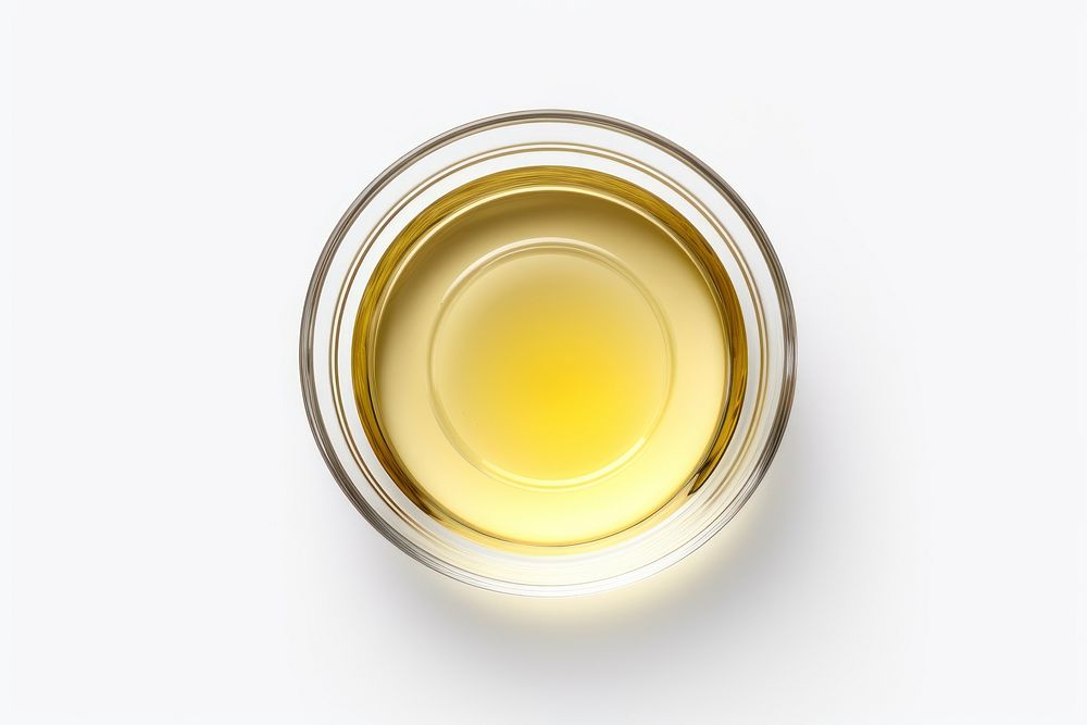 A small oil bowl white background refreshment lighting. AI generated Image by rawpixel.