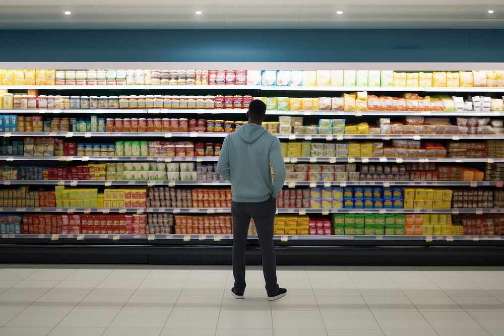 Supermarket. AI generated Image by rawpixel.