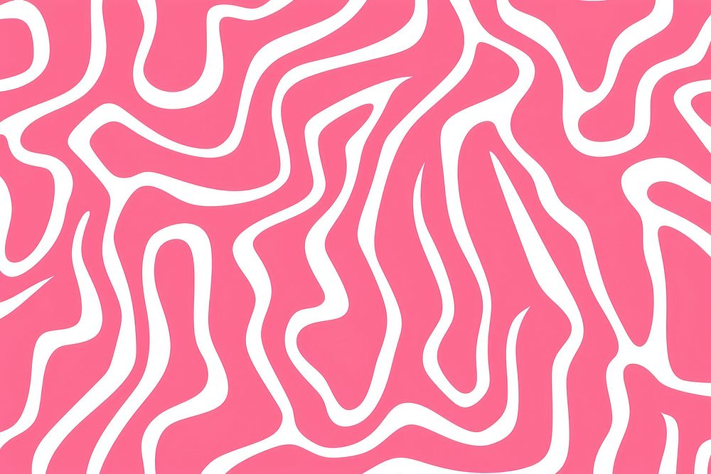 Doodle seamless pattern backgrounds abstract pink. AI generated Image by rawpixel.