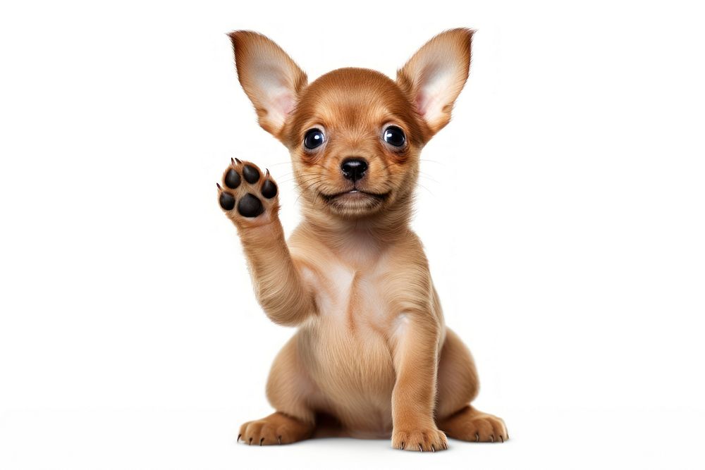 Puppy puppy chihuahua mammal. AI generated Image by rawpixel.
