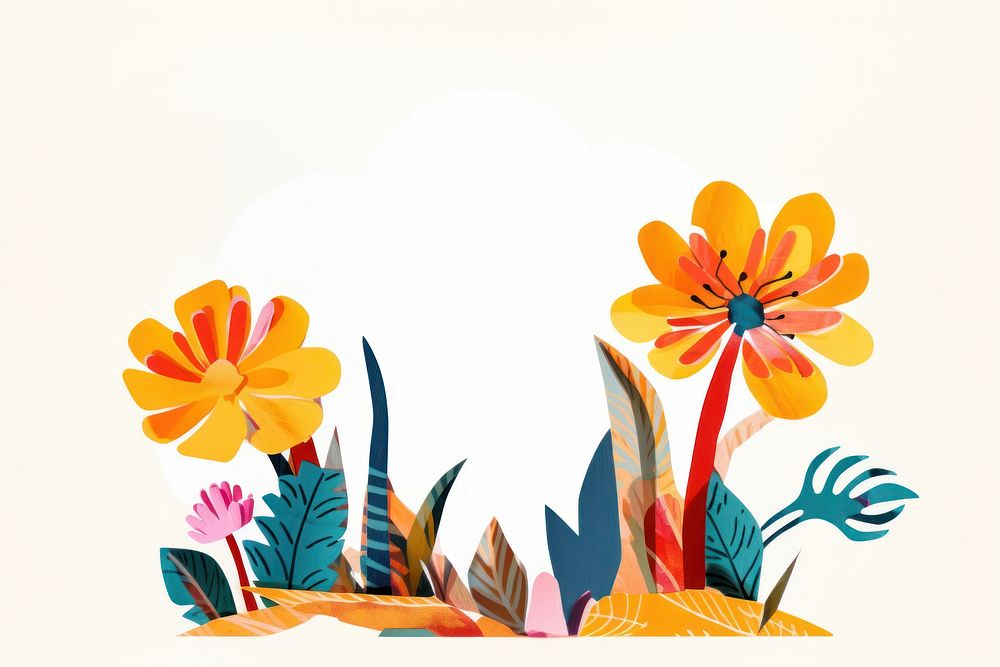 Flower background. AI generated Image by rawpixel.