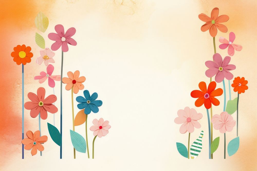 Flower background. AI generated Image by rawpixel.