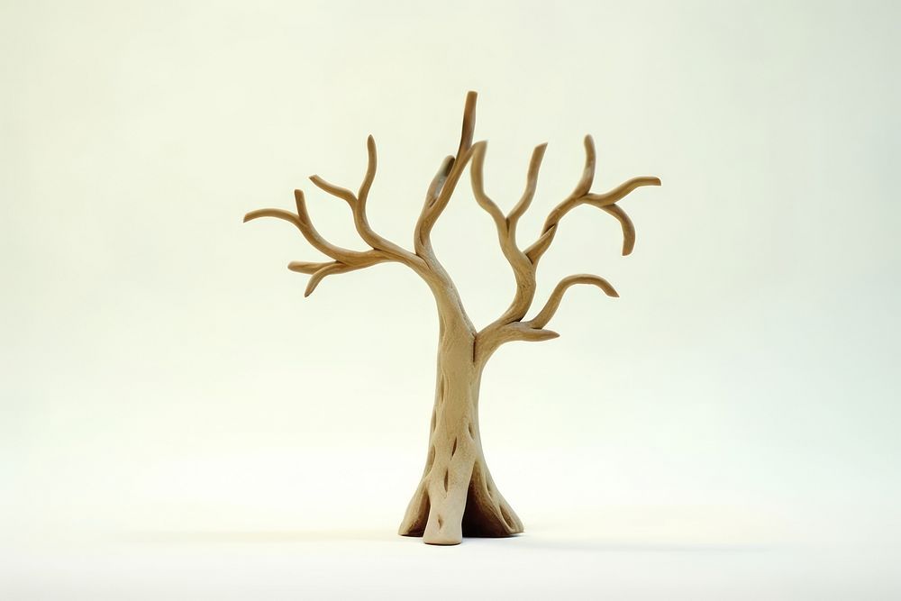 Antler plant tree wood. AI generated Image by rawpixel.