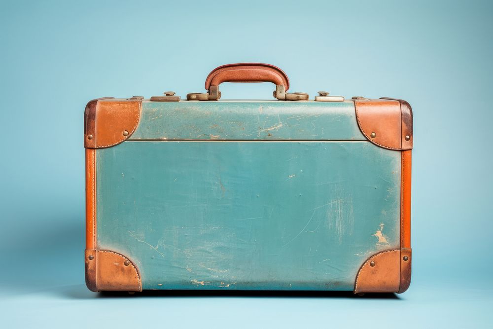 Luggage briefcase suitcase handbag. AI generated Image by rawpixel.