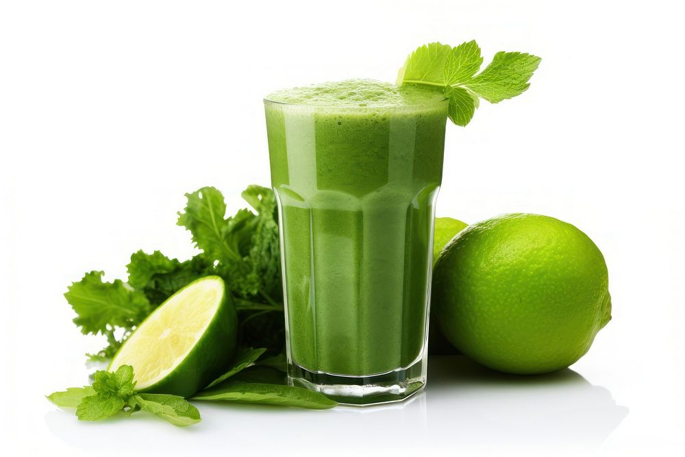 Green leafy vegetable juice smoothie Free Photo rawpixel