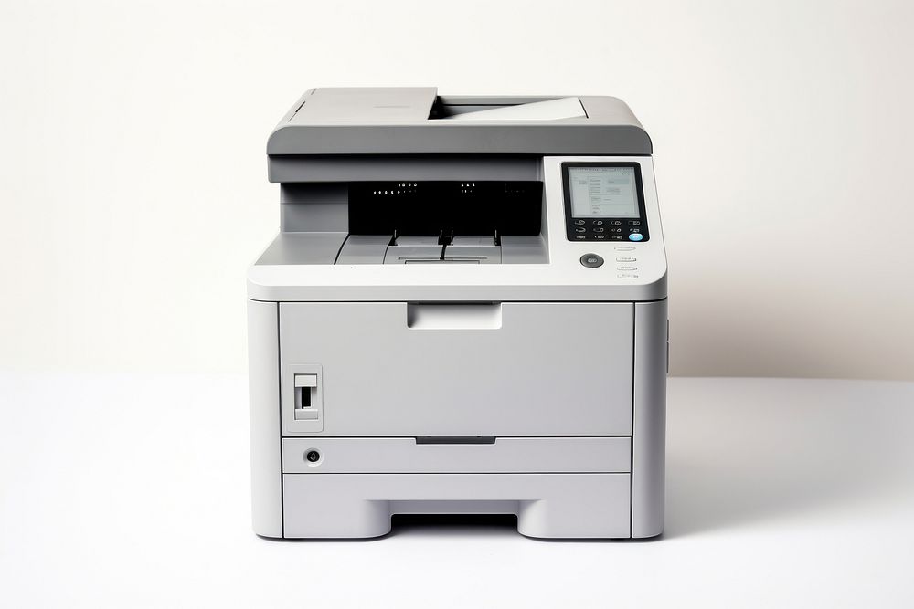 A laser printer equipment machine photocopier. AI generated Image by rawpixel.