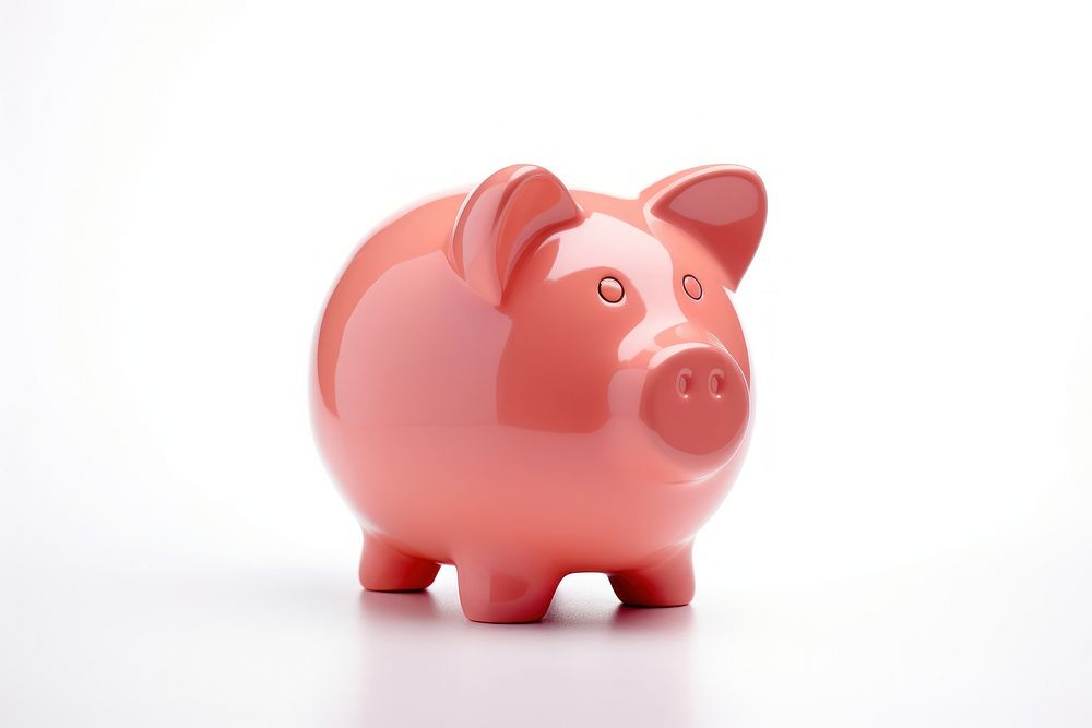 A piggy pink bank savings representation investment. AI generated Image by rawpixel.