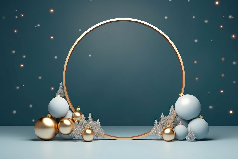 Christmas theme backdrop christmas jewelry shape. AI generated Image by rawpixel.