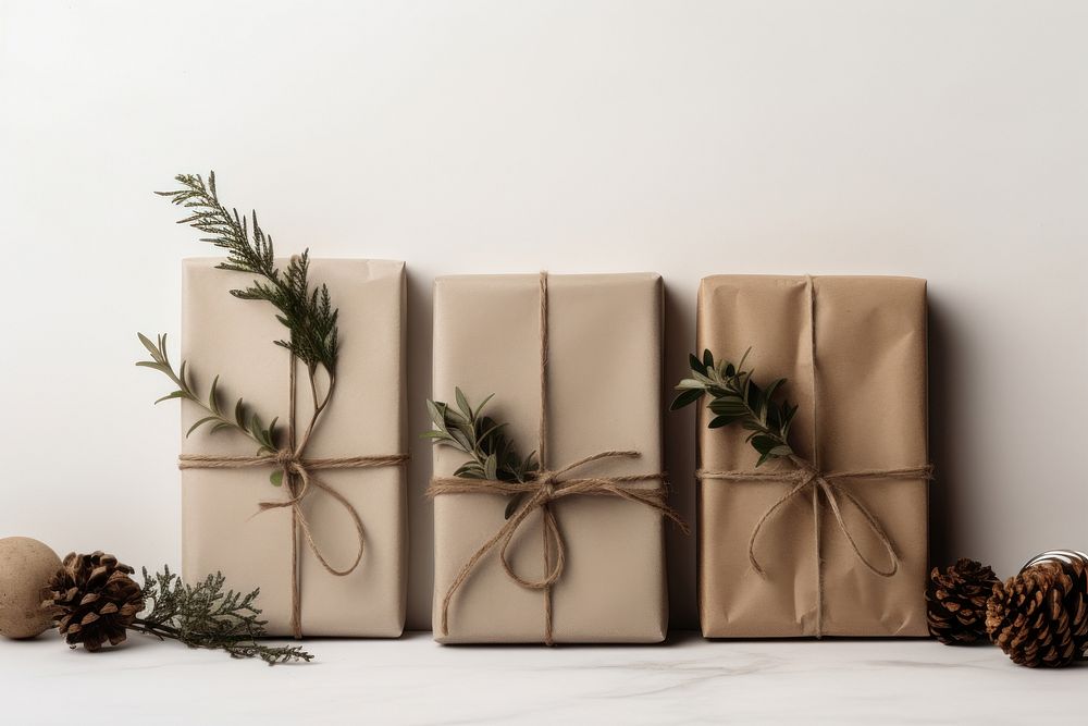 Christmas gifts decoration christmas wrapped. AI generated Image by rawpixel.