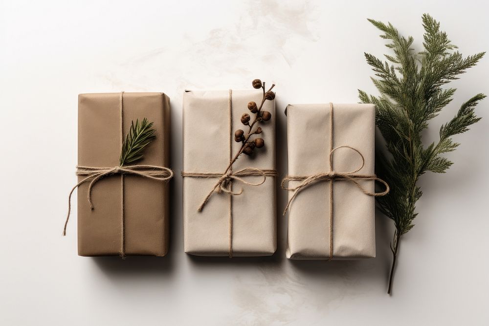 Christmas gifts decoration christmas wrapped. AI generated Image by rawpixel.