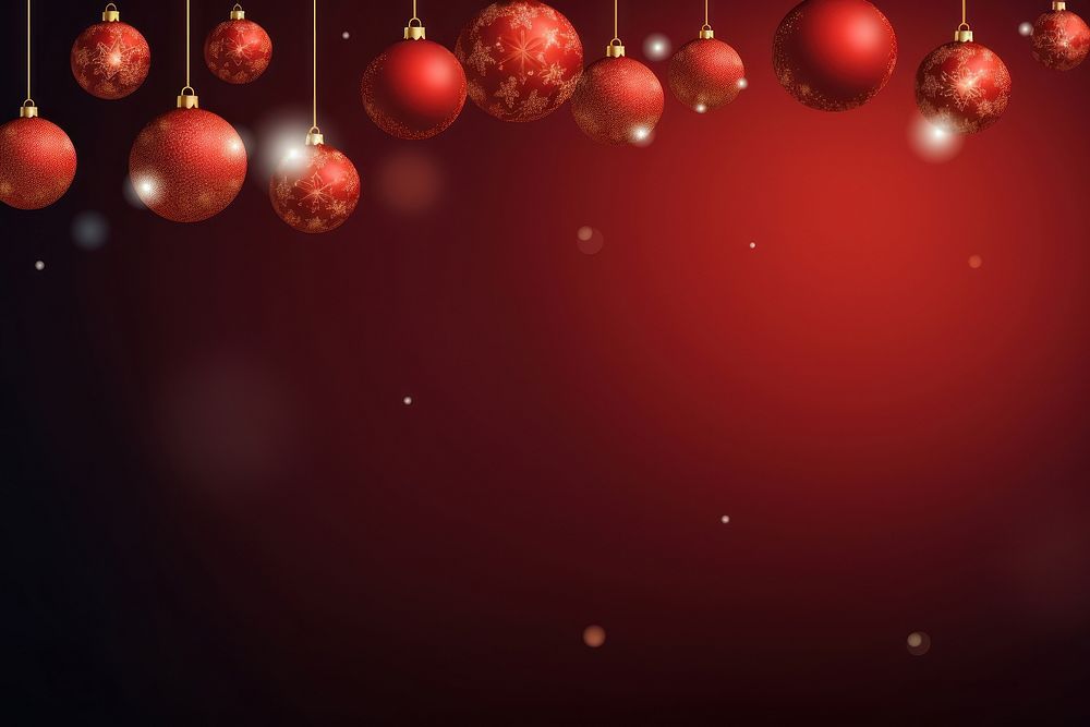 Christmas backgrounds christmas ornament illuminated. AI generated Image by rawpixel.