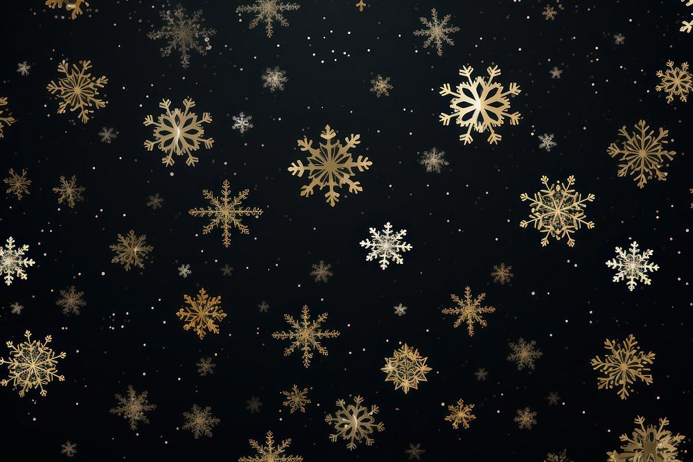 Vintage snowflake pattern backgrounds celebration decoration. AI generated Image by rawpixel.