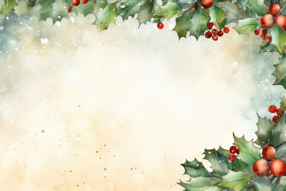 Christmas backgrounds outdoors plant. AI generated Image by rawpixel.