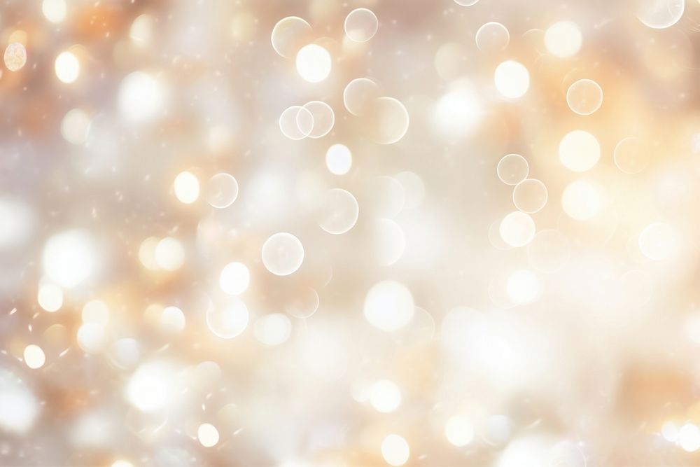 White bokeh lights backgrounds christmas glitter. AI generated Image by rawpixel.