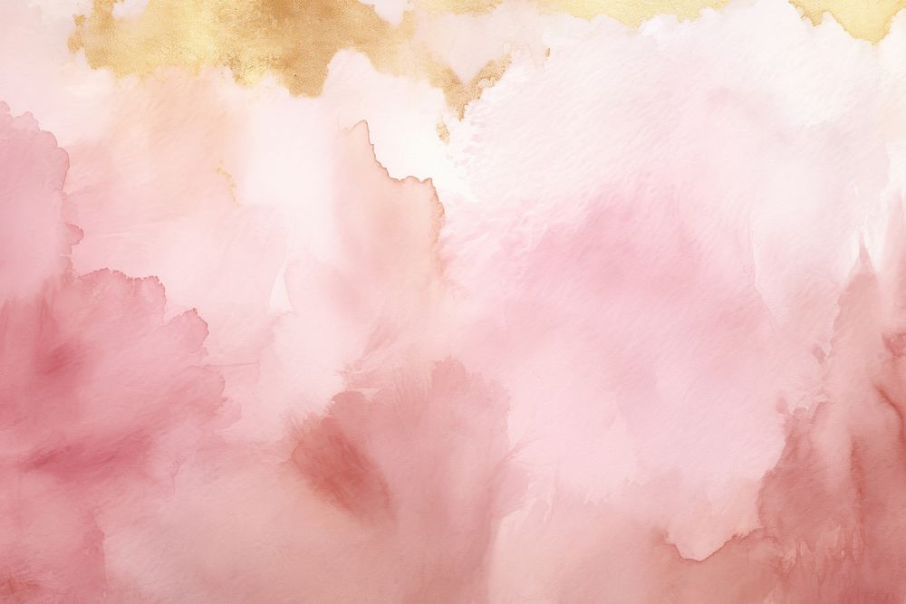 A muted pink watercolor background painting backgrounds petal. AI generated Image by rawpixel.