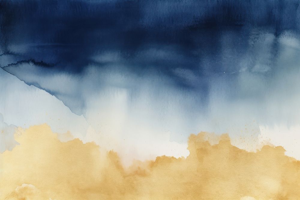 A navy blue watercolor background painting backgrounds outdoors. AI generated Image by rawpixel.