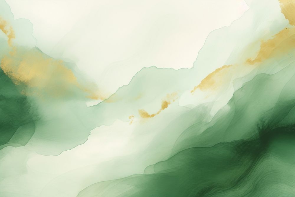 A deep green watercolor background backgrounds painting nature. AI generated Image by rawpixel.