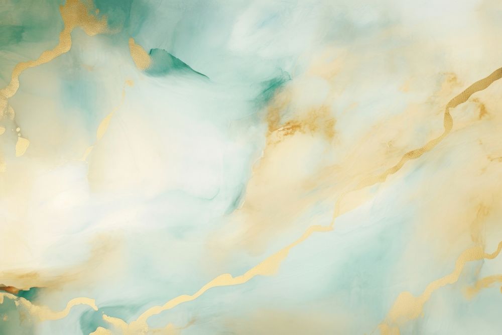 A light turquoise watercolor background painting backgrounds abstract. AI generated Image by rawpixel.