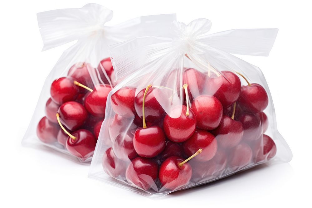 Frozen cherry plant fruit food. AI generated Image by rawpixel.