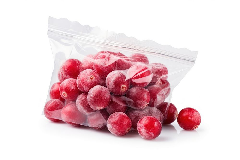 Frozen cherry fruit plant food. AI generated Image by rawpixel.