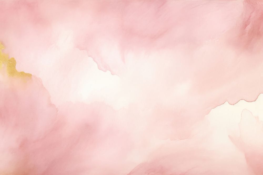 A pink watercolor background cloud backgrounds painting. AI generated Image by rawpixel.