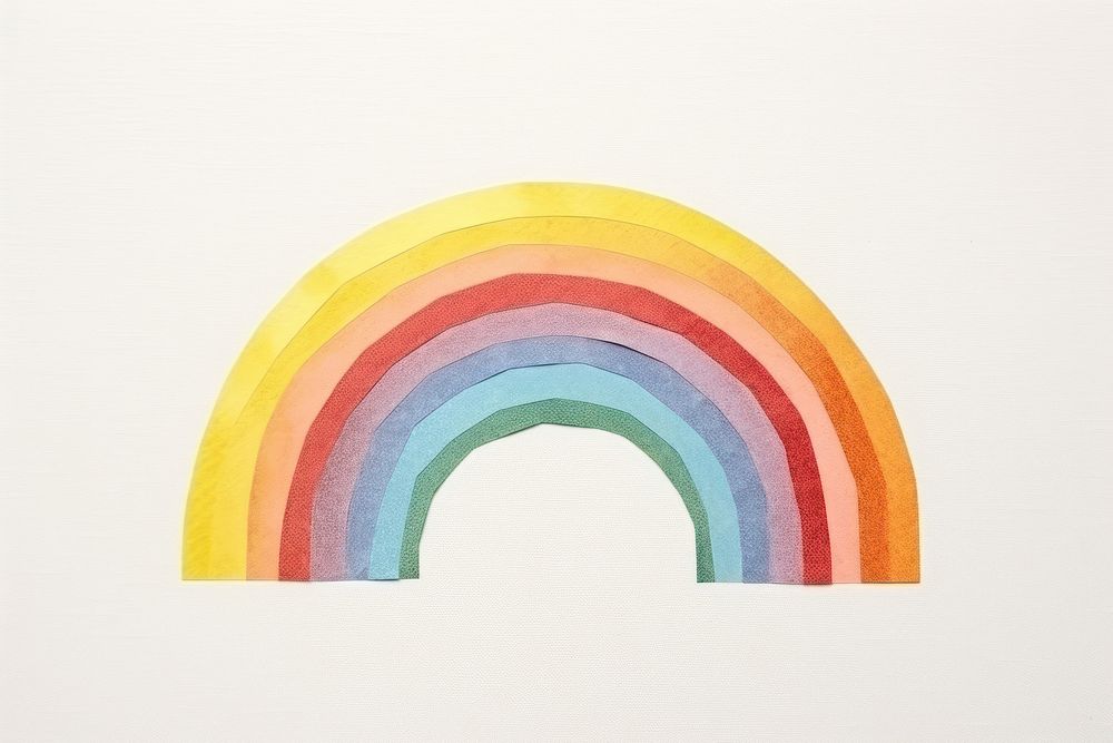 Rainbow art architecture creativity. AI generated Image by rawpixel.