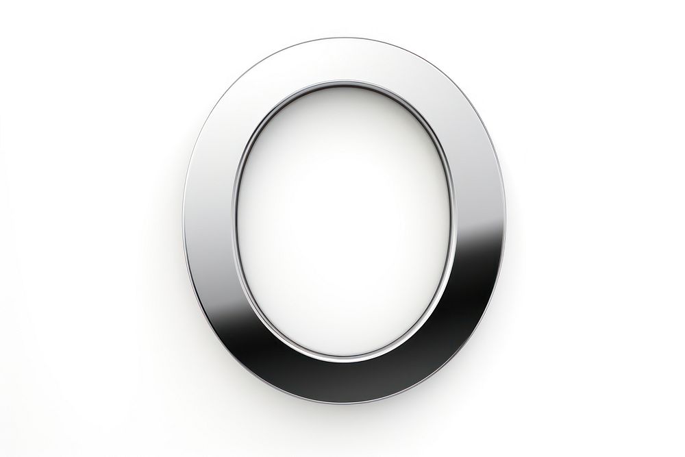 Number zero simplicity white background porthole. AI generated Image by rawpixel.