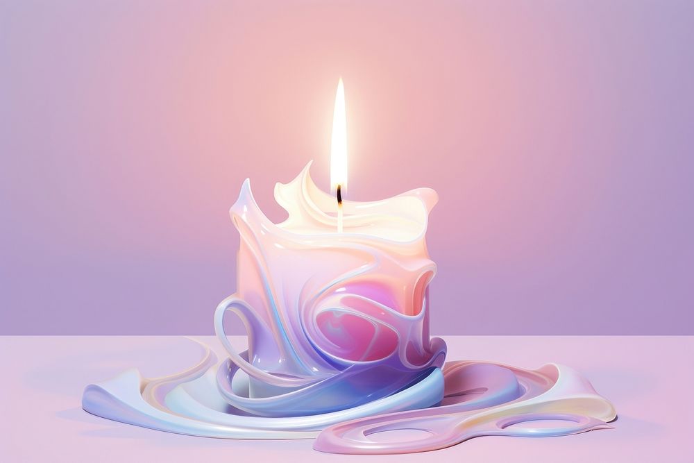 Candle illuminated celebration lighting. AI generated Image by rawpixel.