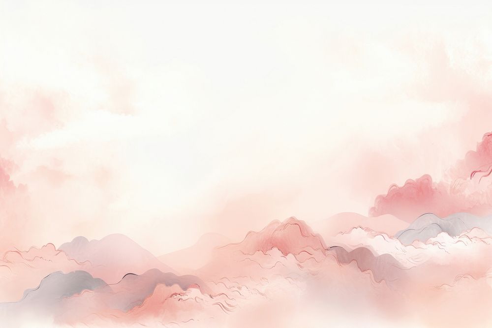 Chinese new year traditional painting cloud backgrounds outdoors. AI generated Image by rawpixel.
