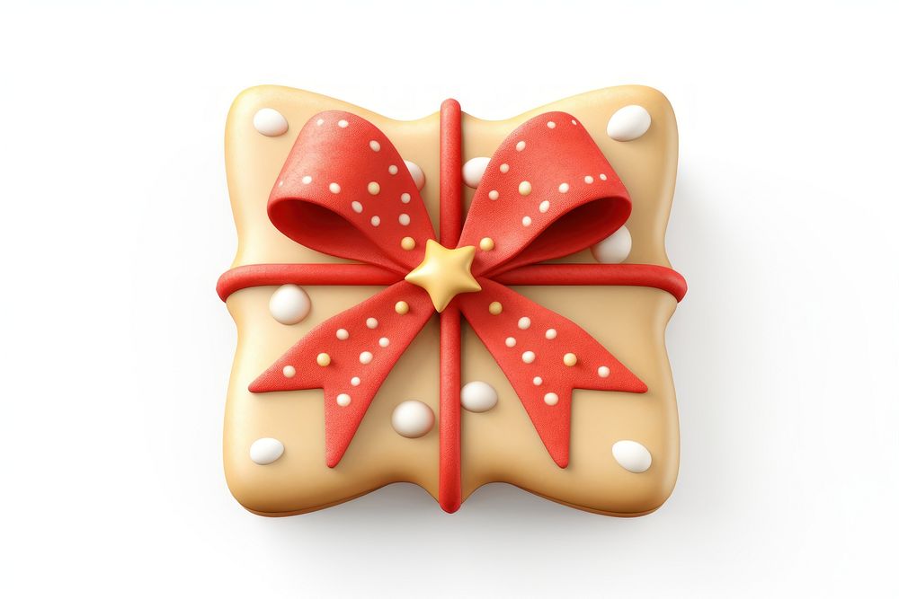 Christmas gift sugar cookie christmas dessert icing. AI generated Image by rawpixel.
