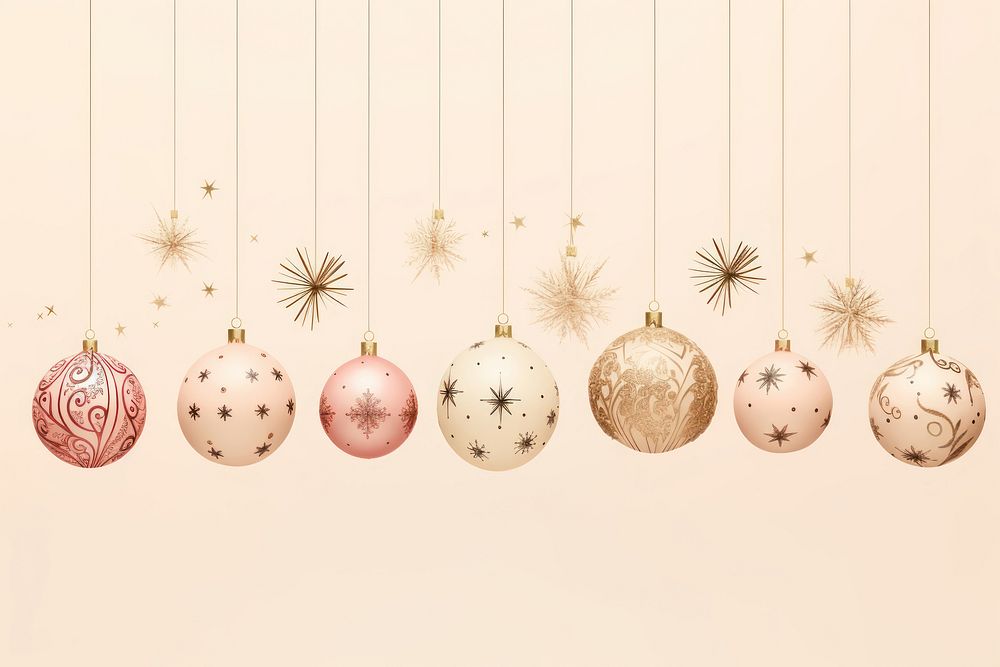 Christmas ornaments christmas pink christmas ornament. AI generated Image by rawpixel.