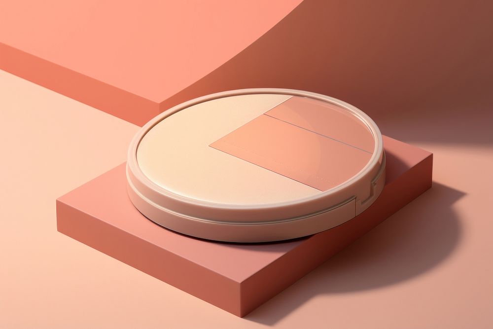 Face Powder Packaging face cosmetics lighting. AI generated Image by rawpixel.