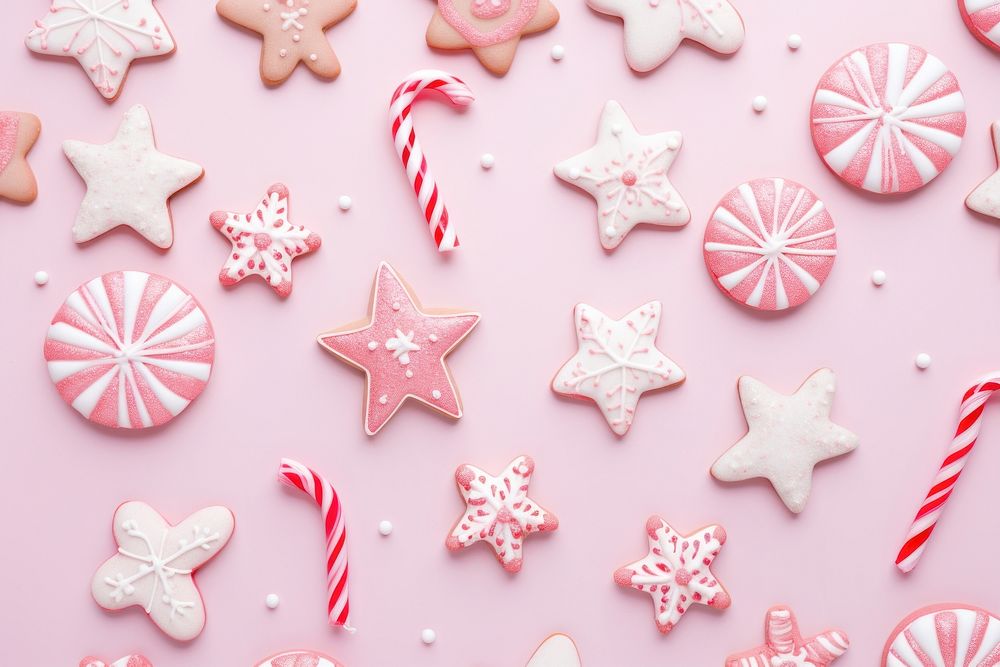 Candy backgrounds christmas dessert. AI generated Image by rawpixel.
