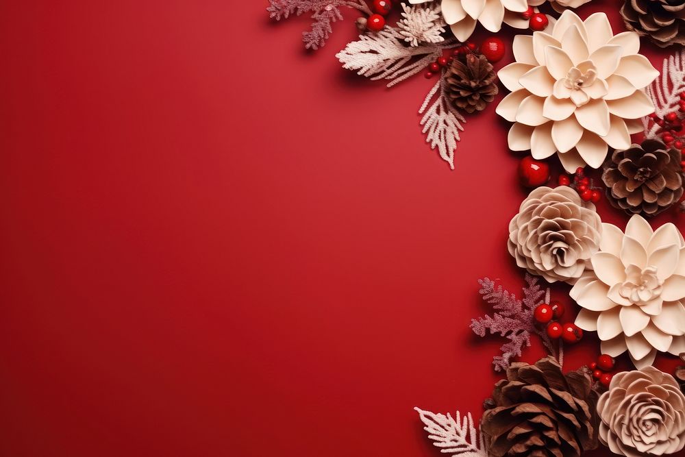 Christmas backgrounds celebration copy space. AI generated Image by rawpixel.