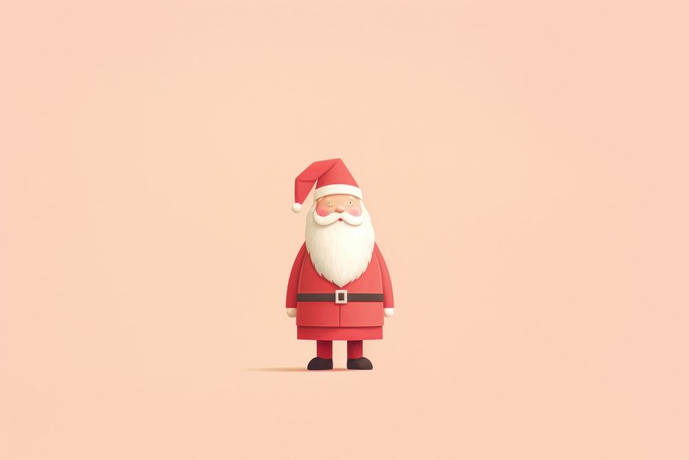 Santa claus cartoon representation celebration. AI generated Image by rawpixel.