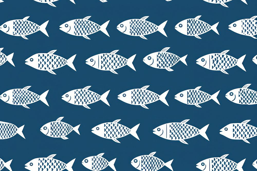 Pattern fish backgrounds texture. AI generated Image by rawpixel.