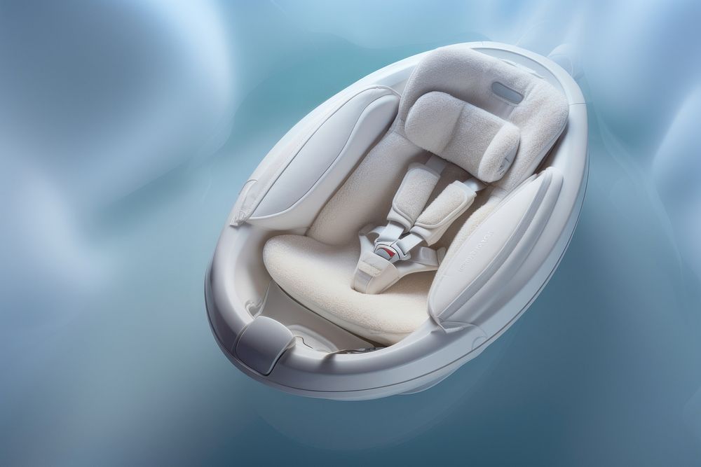 Baby boat vehicle transportation automobile. AI generated Image by rawpixel.