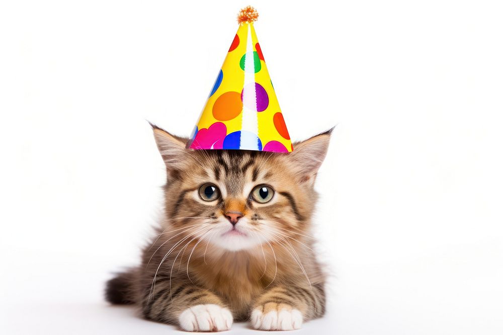 Mammal animal kitten party. AI generated Image by rawpixel.