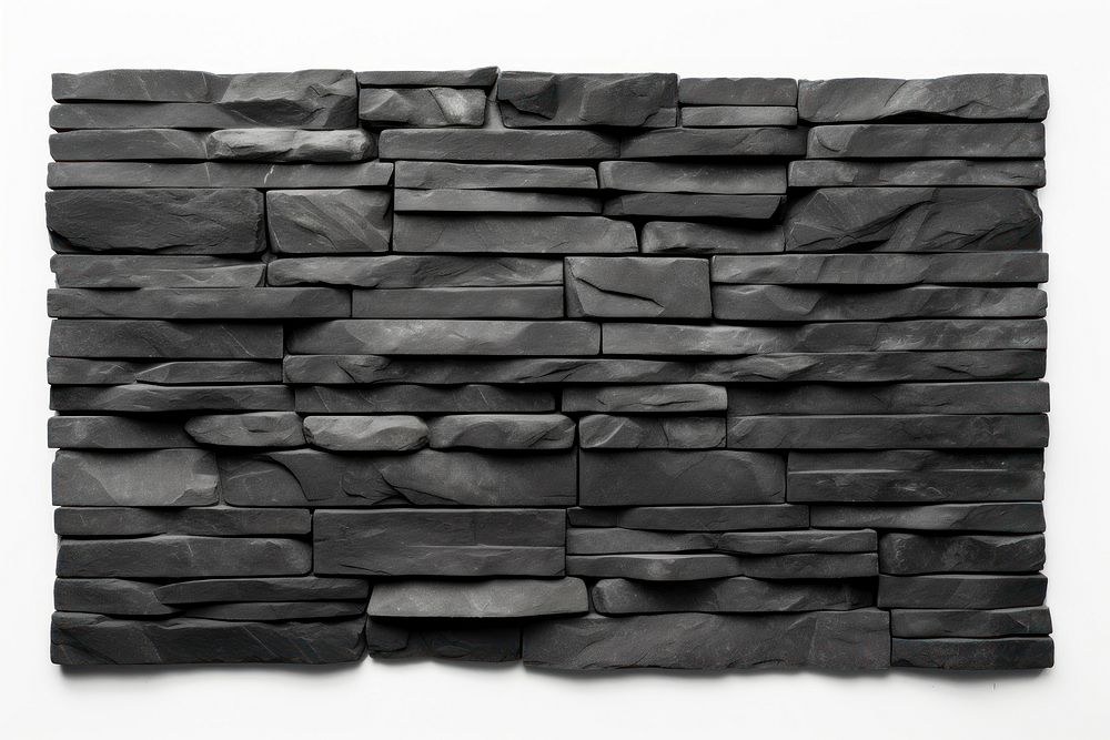 Stone wall architecture backgrounds black. AI generated Image by rawpixel.