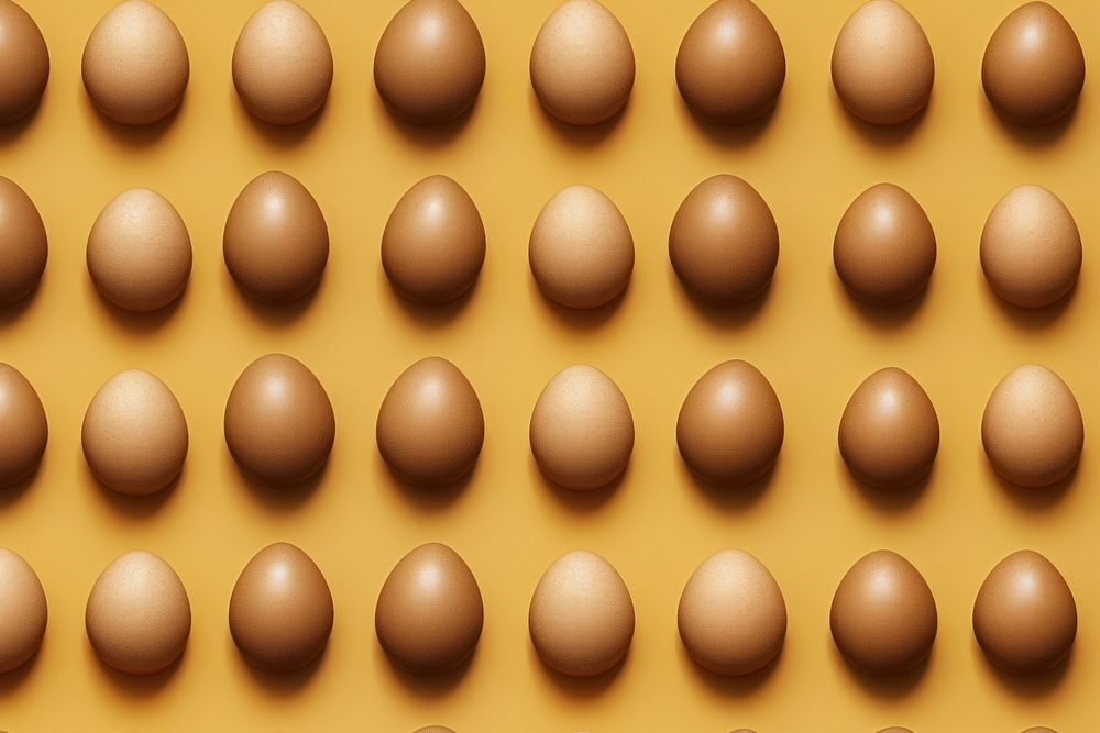 Egg backgrounds pattern food. AI generated Image by rawpixel.