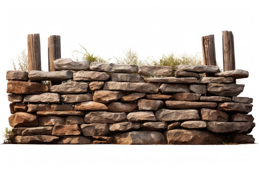 Stone wall architecture rock wood. AI generated Image by rawpixel.